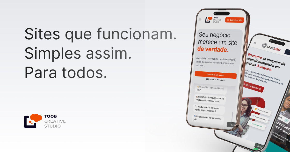 TOOB — Infraestrutura completa para quem trabalha sozinho ou em equipe ...